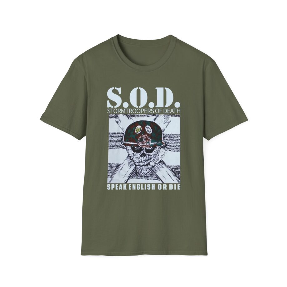 S.o.d. Stormtroopers of Death Band Unisex Softstyle T-shirt