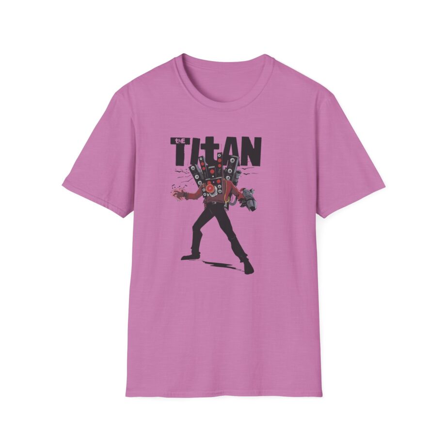 Dafuqboom Titan Speakerman High Voltage Unisex Softstyle T-Shirt