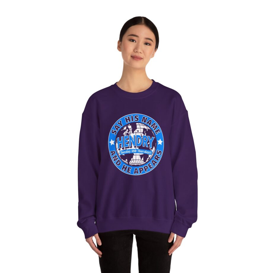 Say His Name Joe Hendry Unisex Heavy Blend™ Crewneck Sweatshirt
