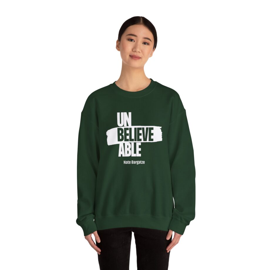 Nate Bargatze Unbelievable Unisex Heavy Blend™ Crewneck Sweatshirt