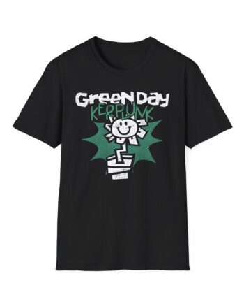 Green Day Kerplunk Vintage Flower Unisex Softstyle T-shirt