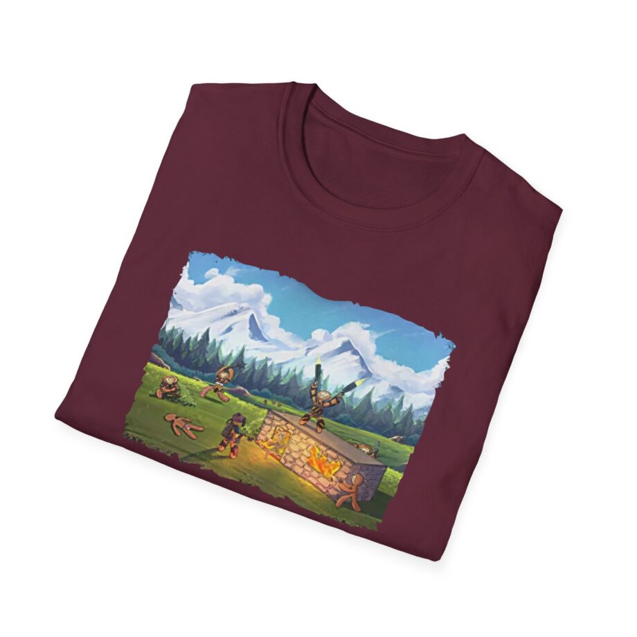 Spoonkid Battlefield Unisex Softstyle T-Shirt
