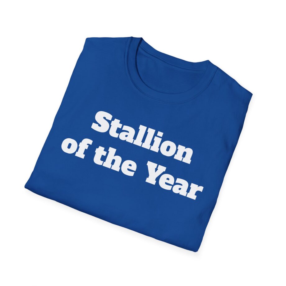 Katie Van Slyke  Stallion of the Year Unisex Softstyle T-shirt