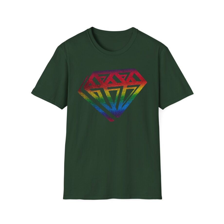 Dan Tdm Graffiti Rainbow Unisex Softstyle T-shirt