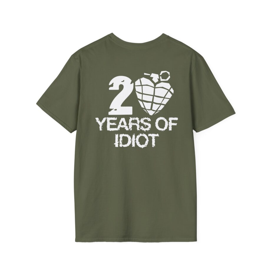 Green Day 20 Years of Idiot Unisex Softstyle T-shirt