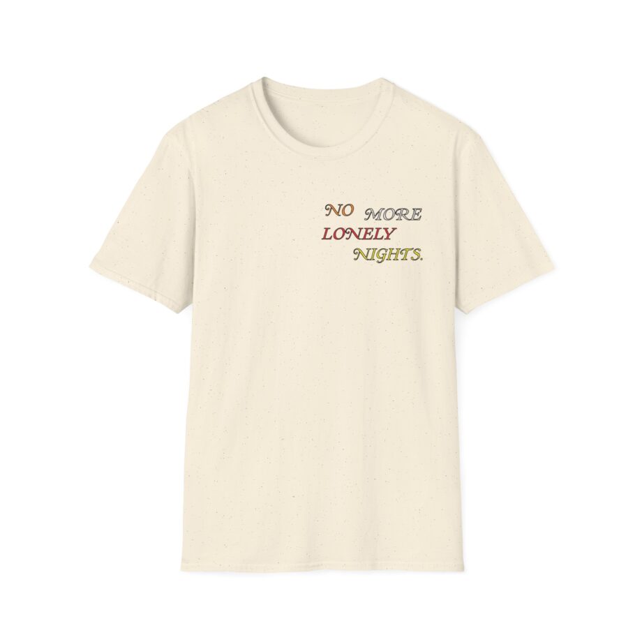 6lack No More Lonely Nights Crayon Unisex Softstyle T-Shirt