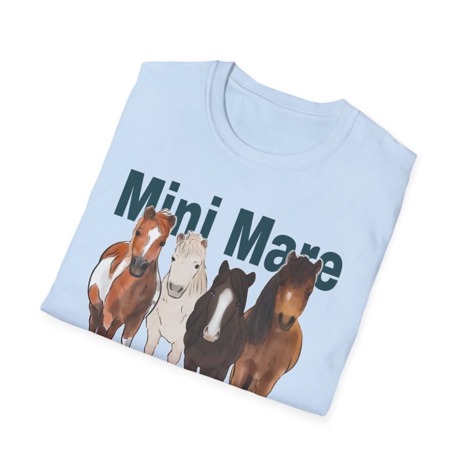 Katie Van Slyke Mini Mare Don't Care Unisex Softstyle T-shirt
