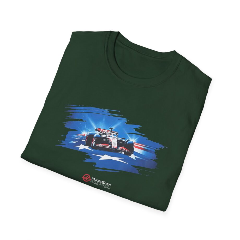 Haas F1 Usa Unisex Softstyle T-Shirt
