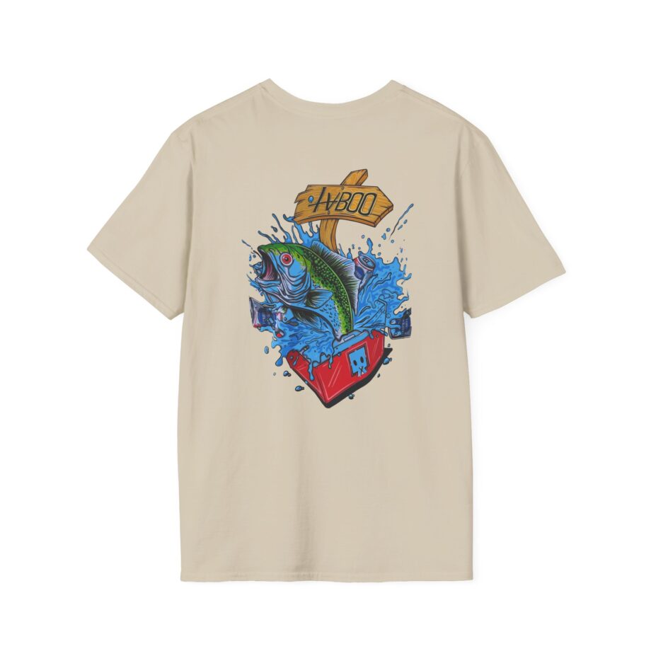 Tvboo Gone Fishin Unisex Softstyle T-Shirt