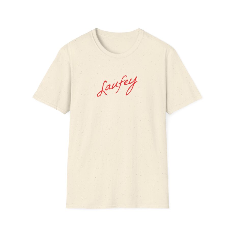 Laufey Embroidered Signature Unisex Softstyle T-Shirt