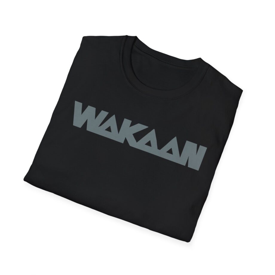 Wakaan 'black on Black' Camo Unisex Softstyle T-shirt