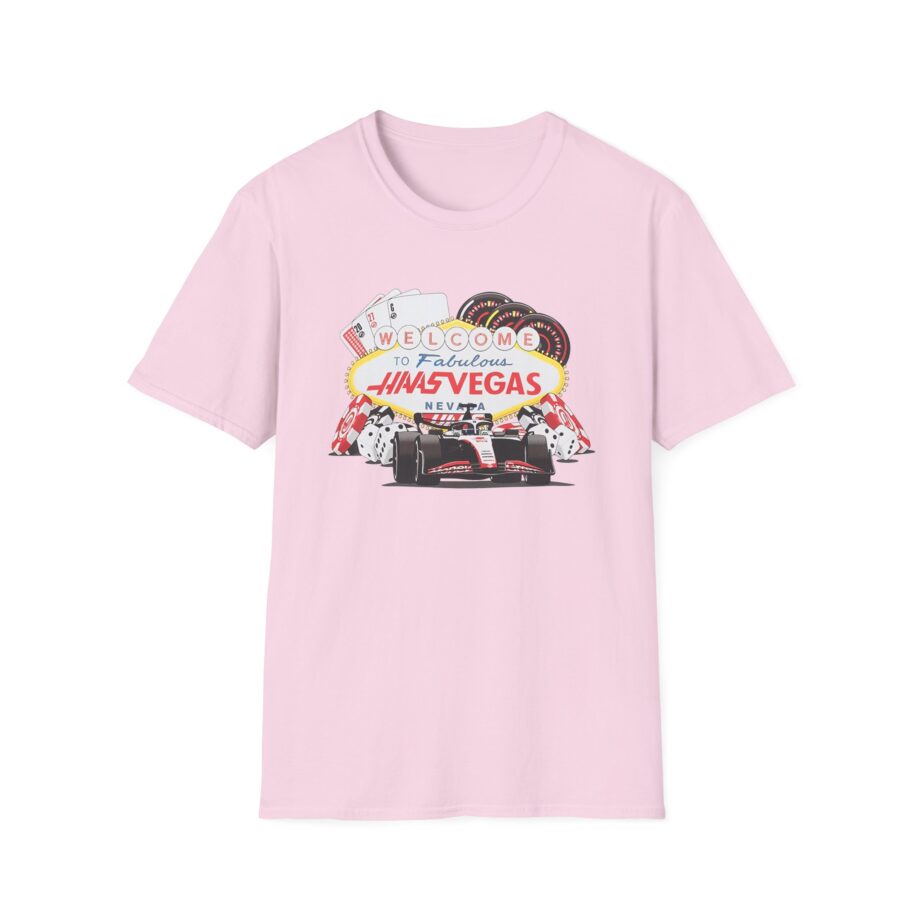 Haas F1 Las Vegas Gp  Unisex Softstyle T-Shirt