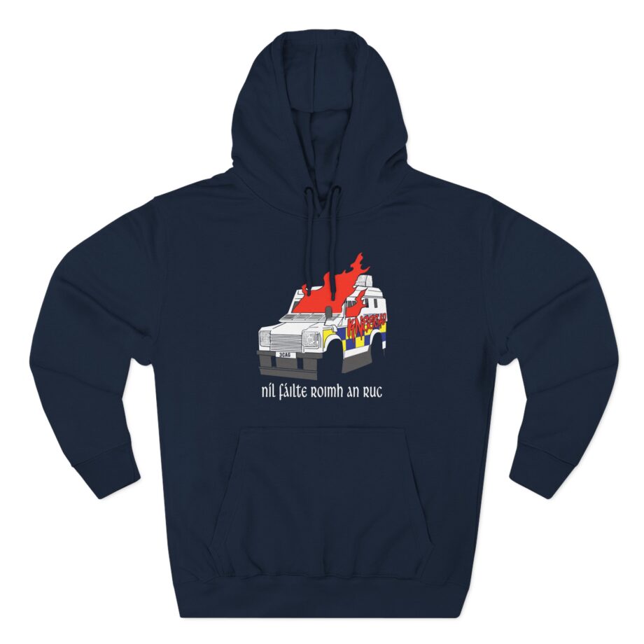 Kneecap Ruc Not Welcome Three-Panel Fleece Hoodie