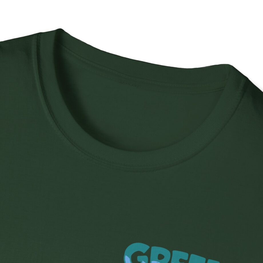 Green Day Blue Skull Unisex Softstyle T-shirt