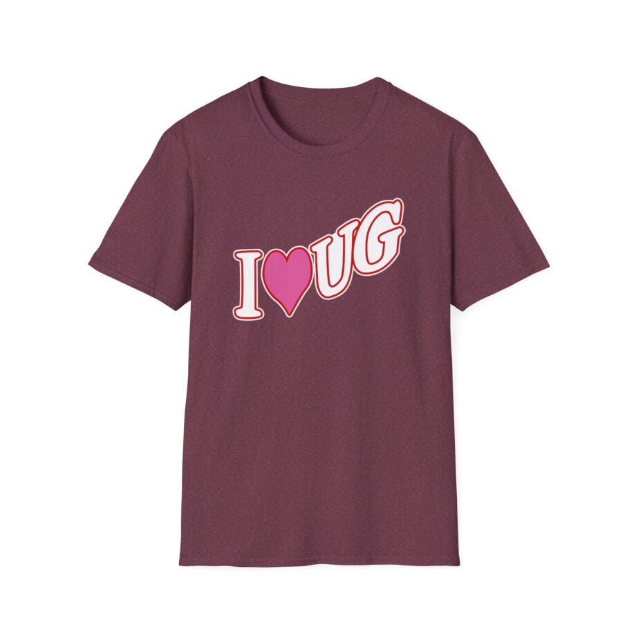 Undergrunn I Love Ug Unisex Softstyle T-Shirt