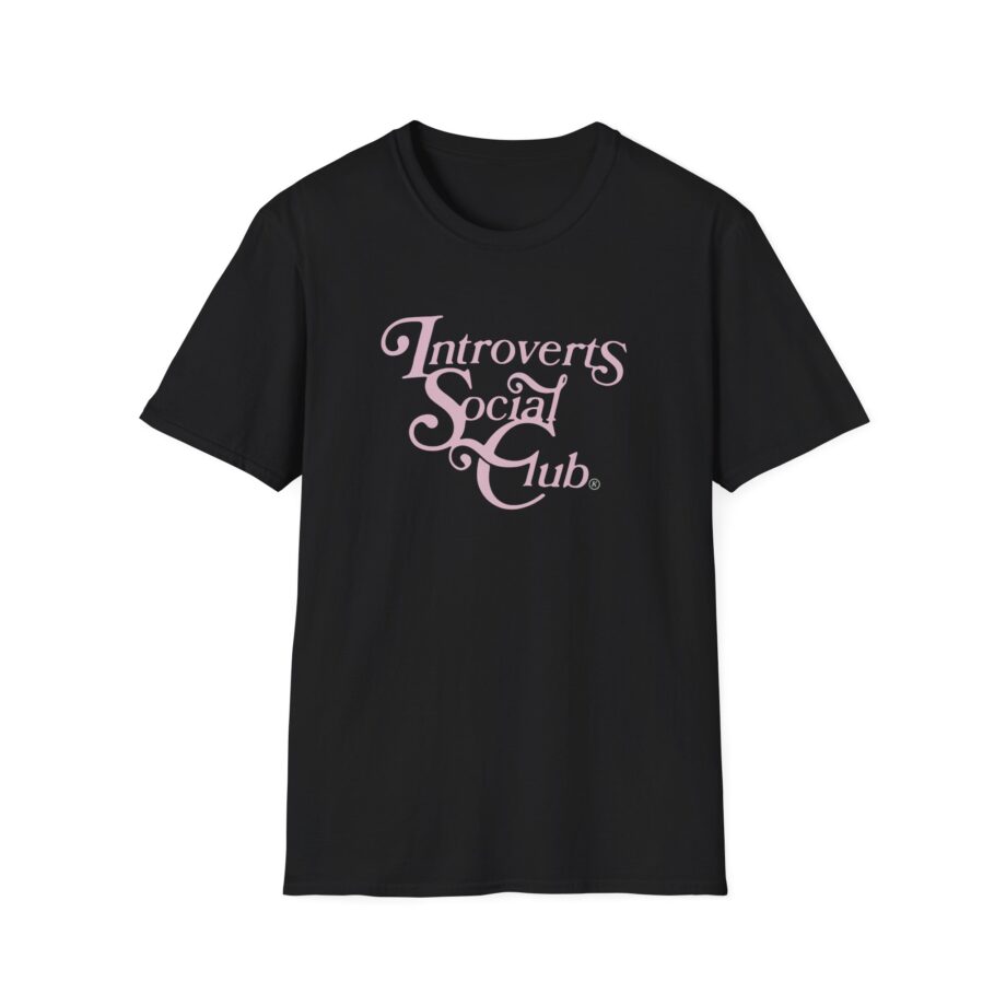 Kallmekris Introverts Social Club  Unisex Softstyle T-Shirt