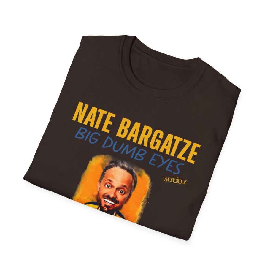 Nate Bargatze Big Dumb Eyes Tour Unisex Softstyle T-Shirt