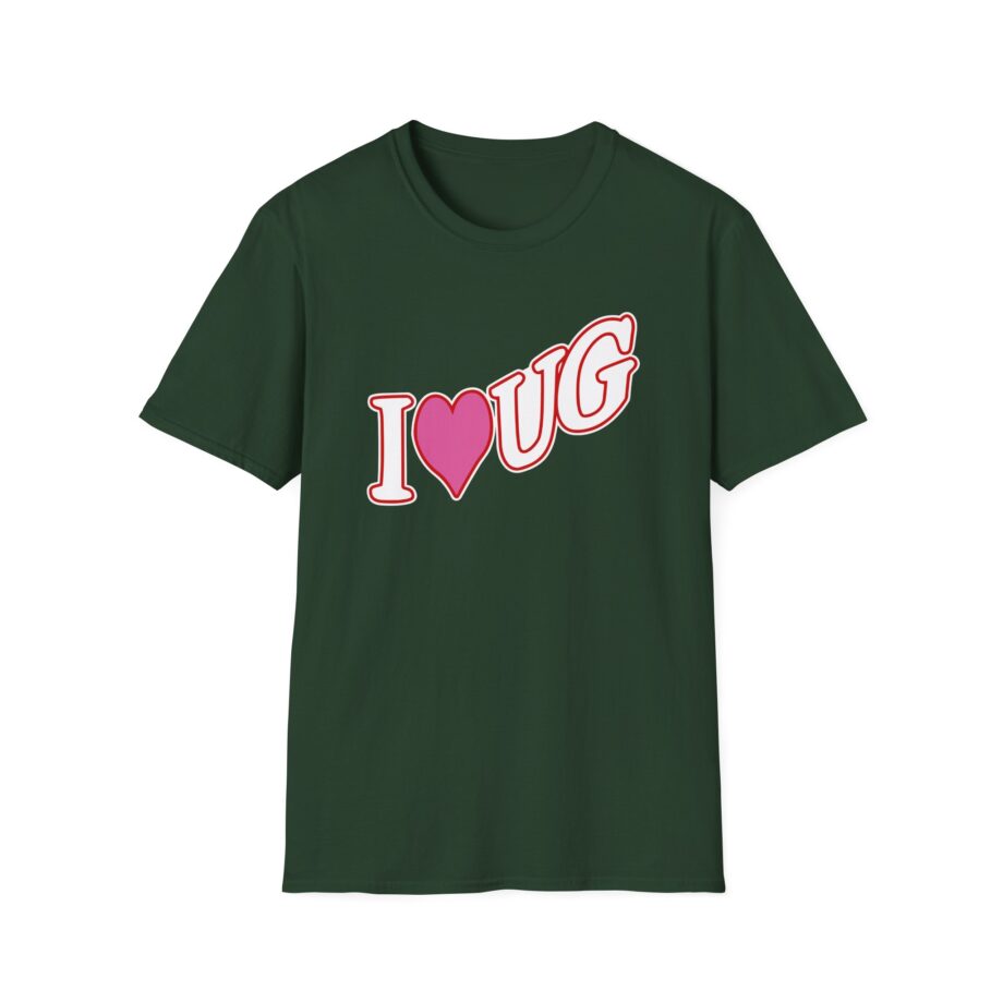 Undergrunn I Love Ug Unisex Softstyle T-Shirt