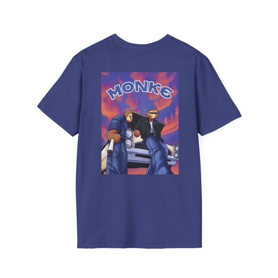 Spoonkid Dj Monke Unisex Softstyle T-Shirt
