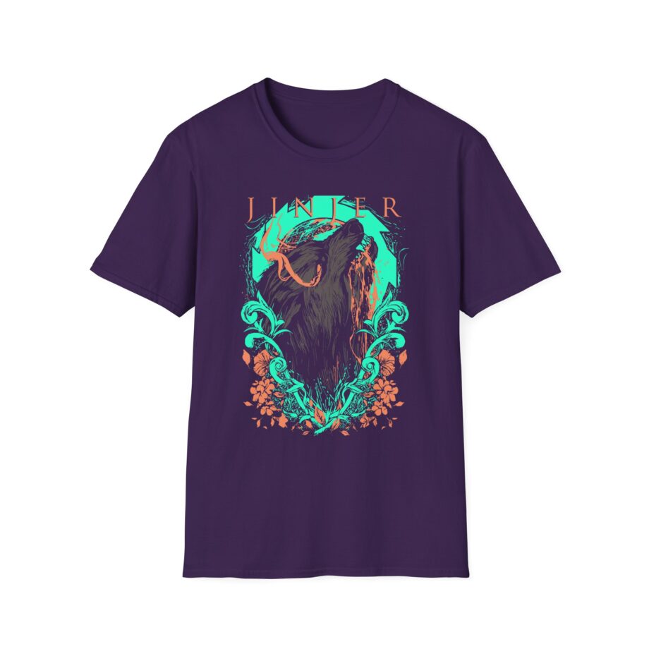 Jinjer Wolflower  Unisex Softstyle T-shirt