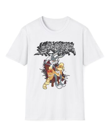 Sanguisugabogg Bugs Bunny Unisex Softstyle T-shirt