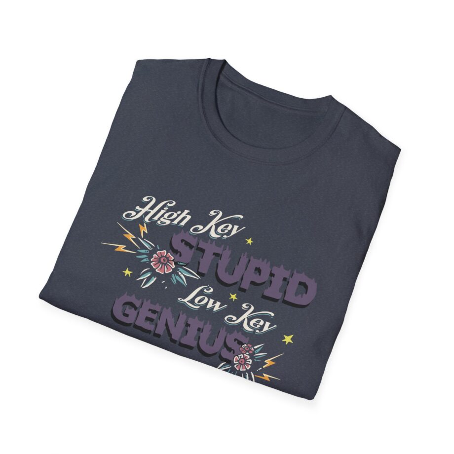 Kallmekris High Key Stupid Genius  Unisex Softstyle T-Shirt