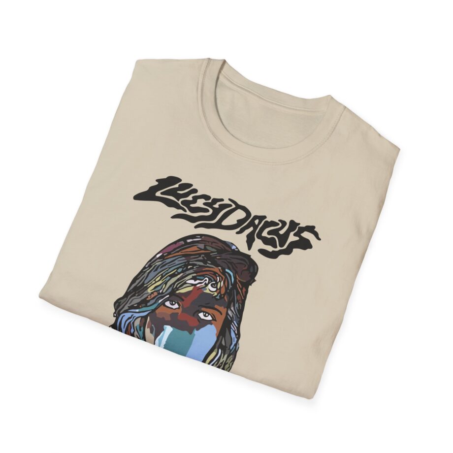 Lucy Dacus Portrait Baseball Raglan Unisex Softstyle T-Shirt