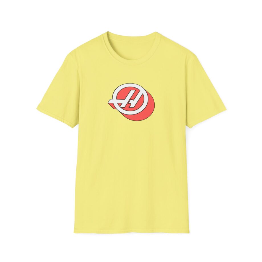 Haas F1 3d Roundel  Unisex Softstyle T-Shirt