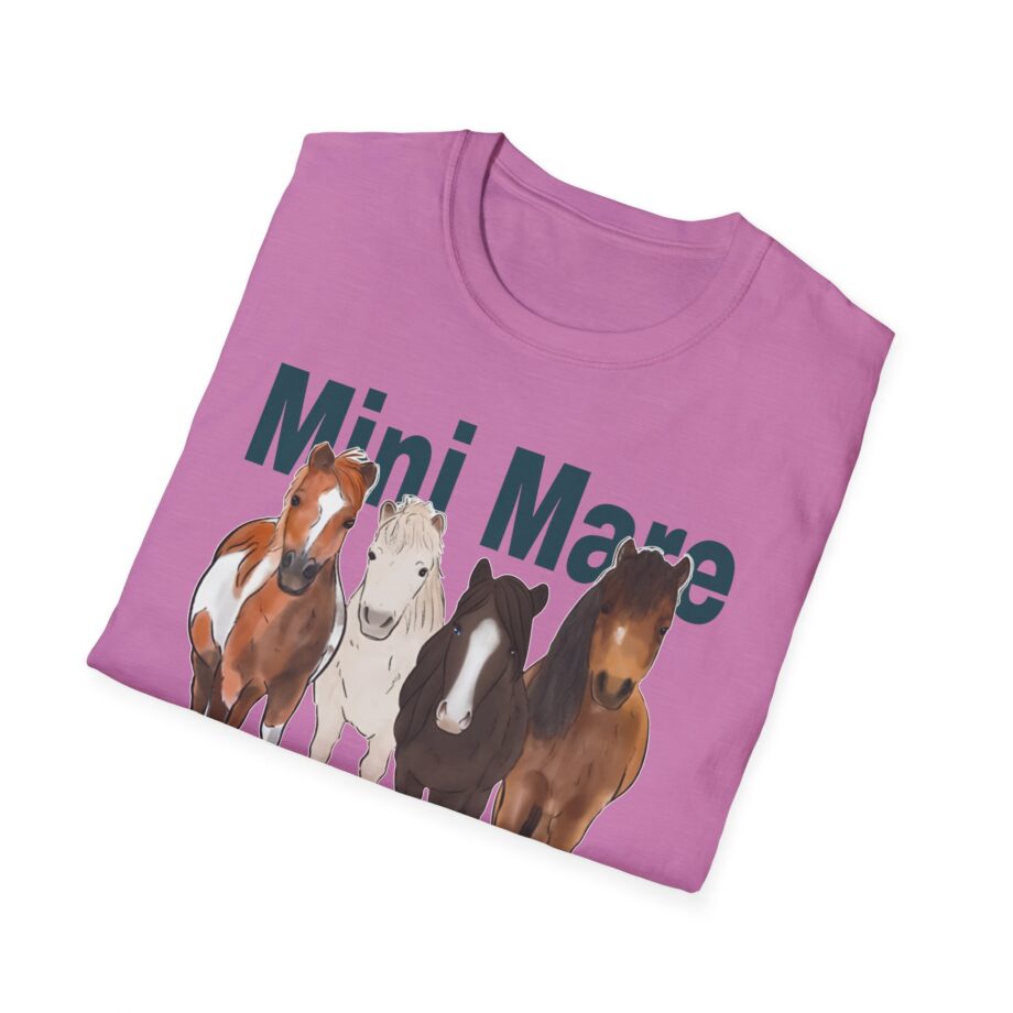 Katie Van Slyke Mini Mare Don't Care Unisex Softstyle T-shirt