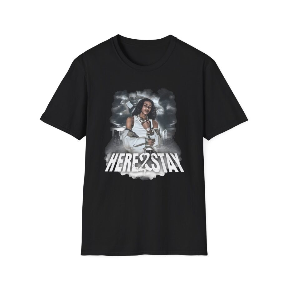 Dd Osama Here 2 Stay Unisex Softstyle T-shirt