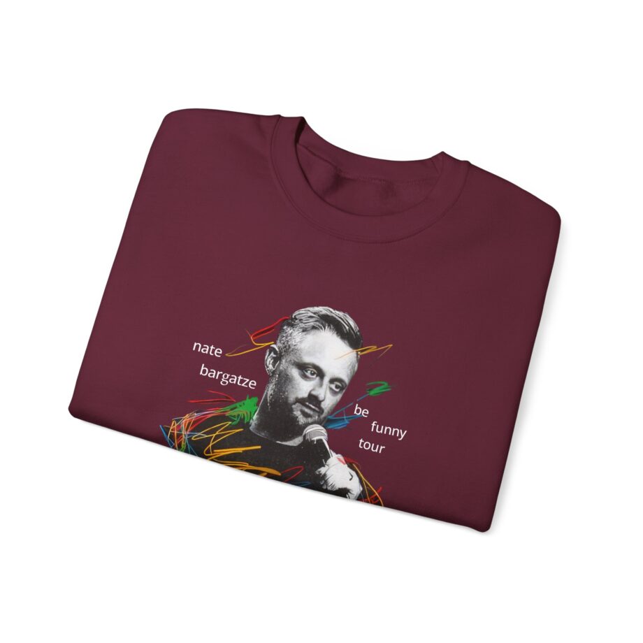 Nate Bargatze 2024 Be Funny Tour Unisex Heavy Blend™ Crewneck Sweatshirt