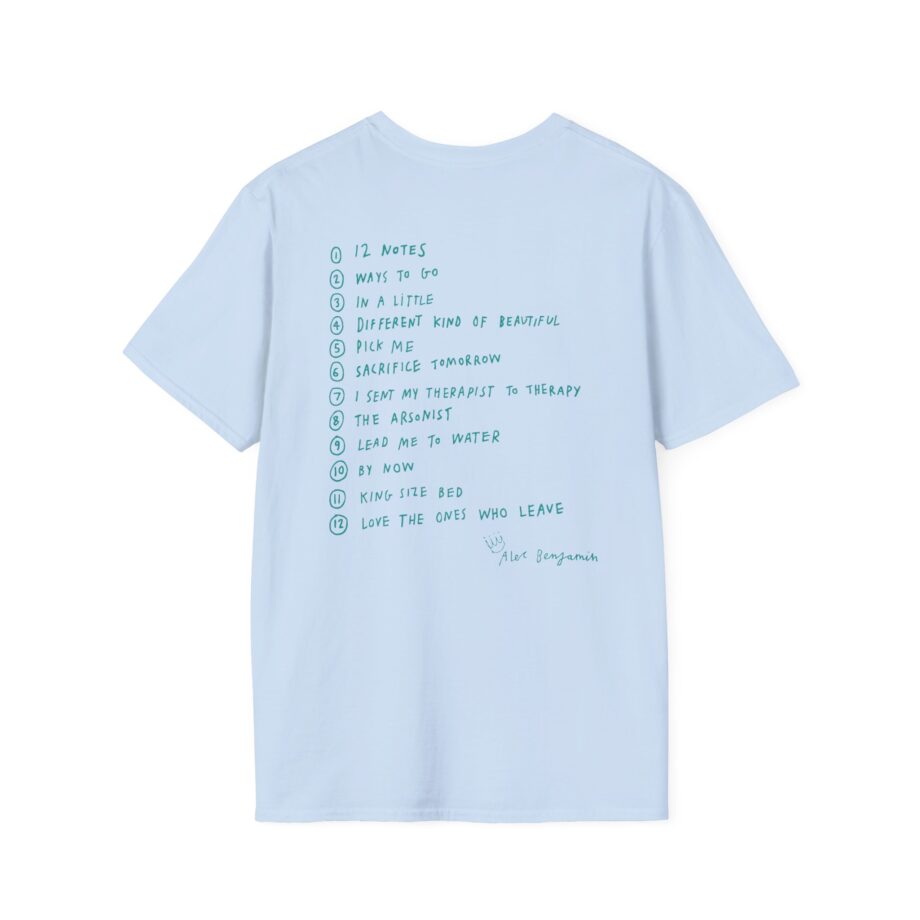 Alec Benjamin 12 Notes Unisex Softstyle T-shirt