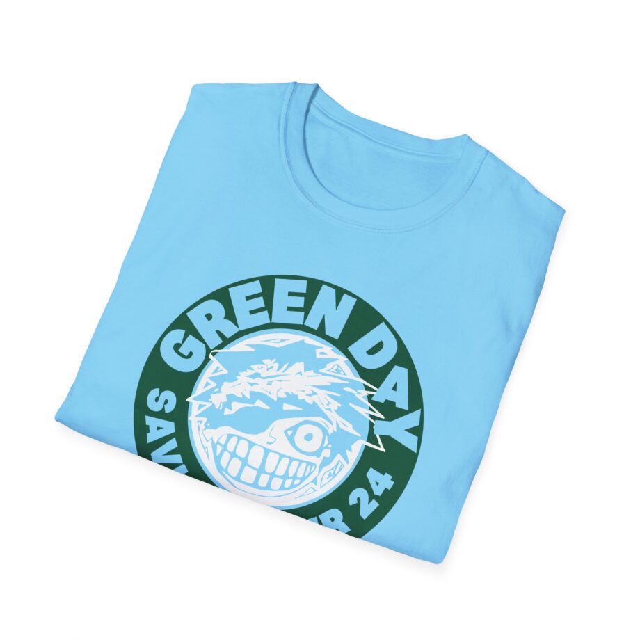 Green Day Saviors Tour 24 Satin Bomber Unisex Softstyle T-shirt