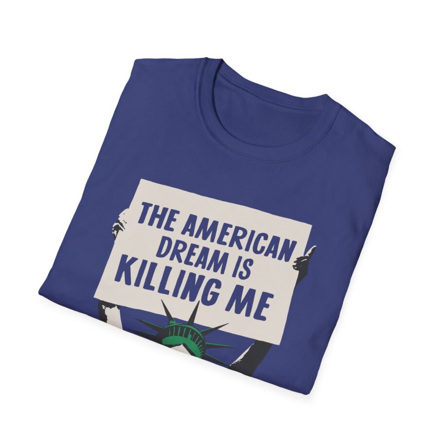 Green Day Lady Liberty Protest Unisex Softstyle T-shirt