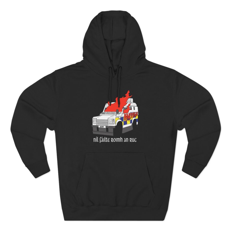Kneecap Ruc Not Welcome Three-Panel Fleece Hoodie