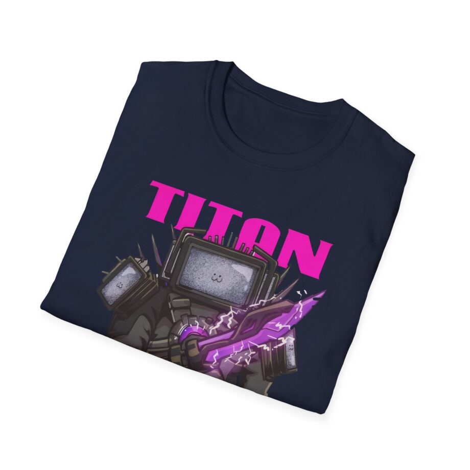 Dafuqboom Titan Tv Man Zap Unisex Softstyle T-Shirt