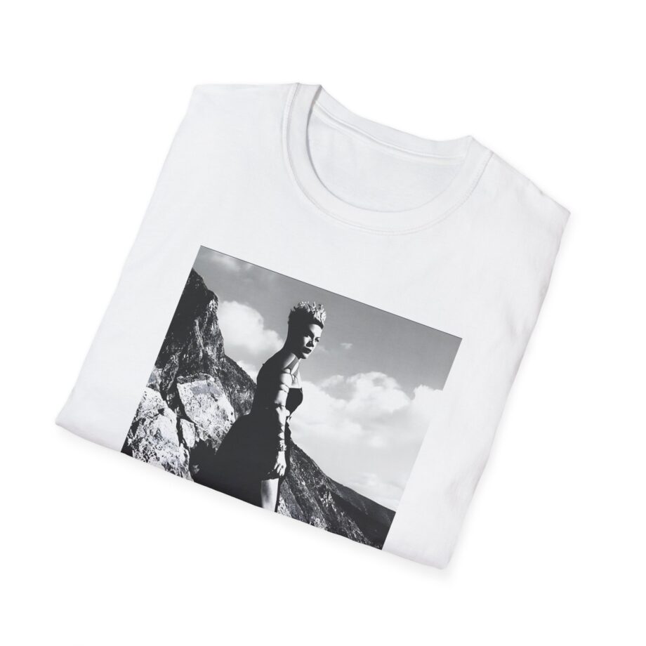 P!nk Split Tie Dye Unisex Softstyle T-Shirt