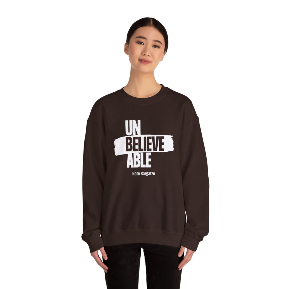 Nate Bargatze Unbelievable Unisex Heavy Blend™ Crewneck Sweatshirt