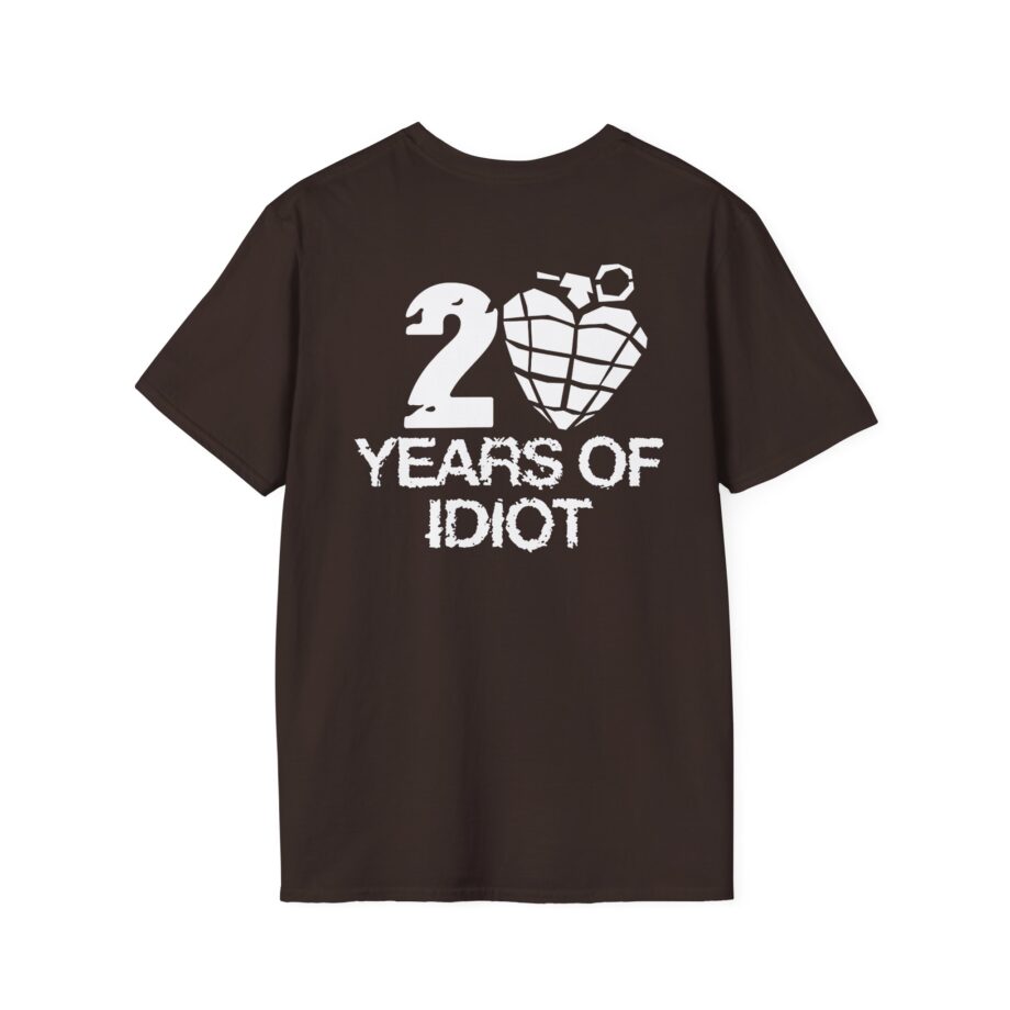 Green Day 20 Years of Idiot Unisex Softstyle T-shirt
