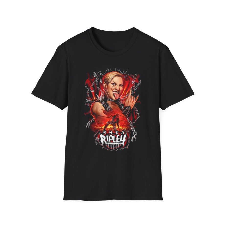 Rhea Ripley  Unisex Softstyle T-Shirt