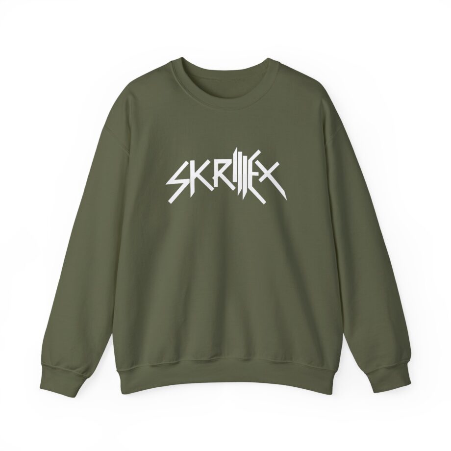 Skrillex Logo Unisex Heavy Blend™ Crewneck Sweatshirt