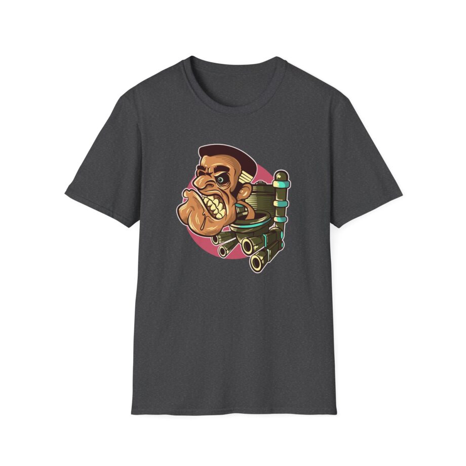 Dafuqboom Skibidi Toilet Mean Muggin Unisex Softstyle T-Shirt