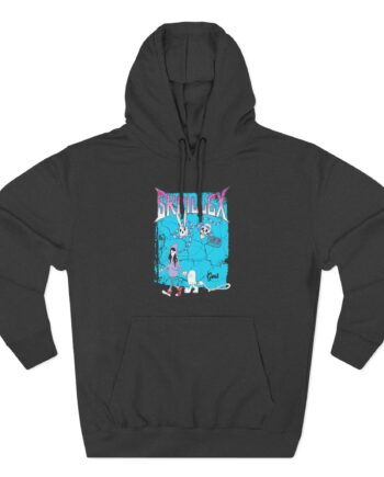 Skrillex Gost Album Cover Three-Panel Fleece Hoodie