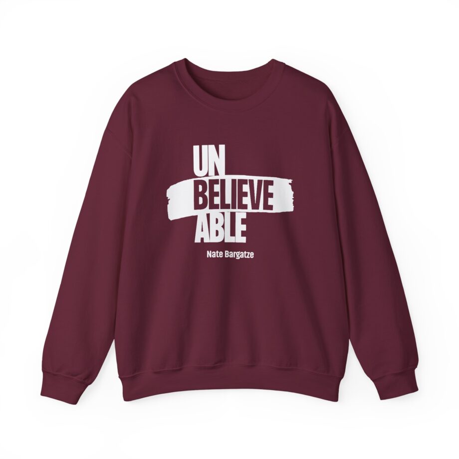 Nate Bargatze Unbelievable Unisex Heavy Blend™ Crewneck Sweatshirt