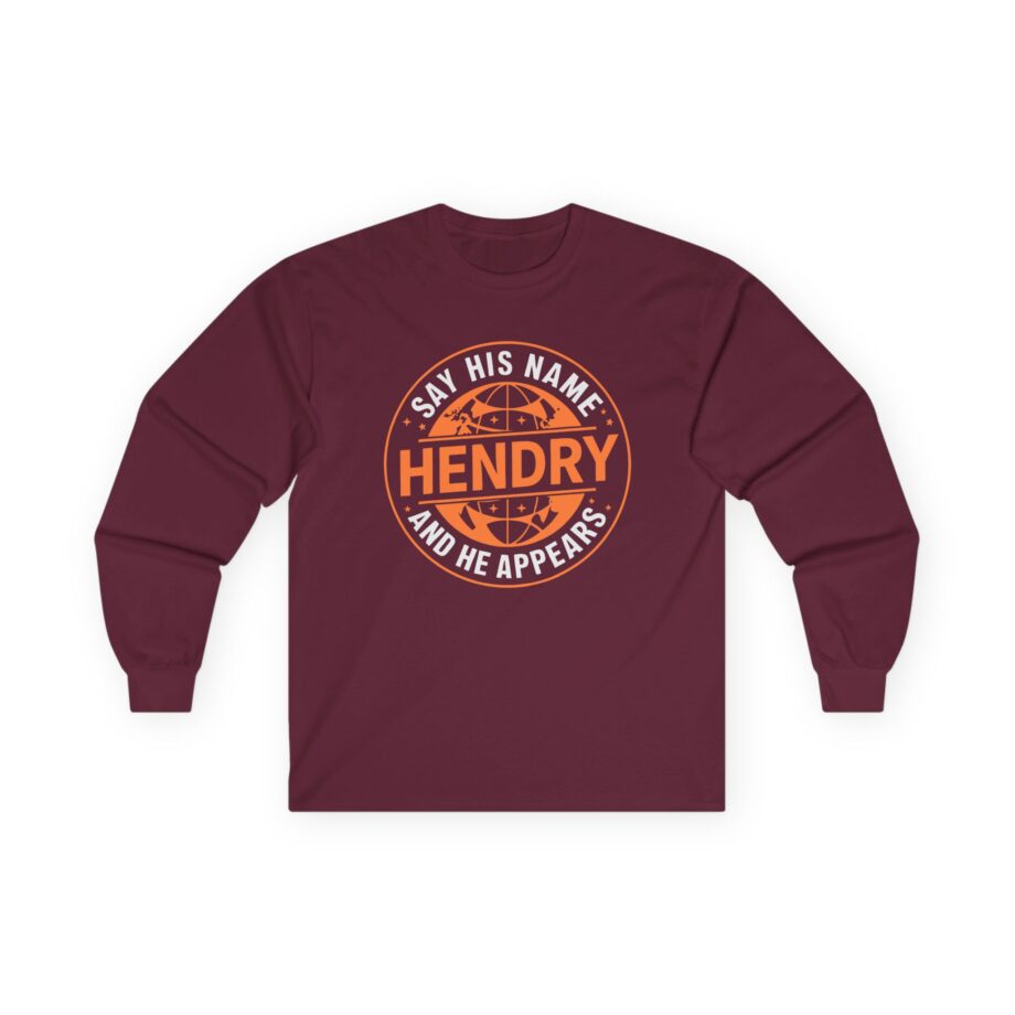 Say His Name Joe Hendry Unisex Ultra Cotton Long Sleeve Tee