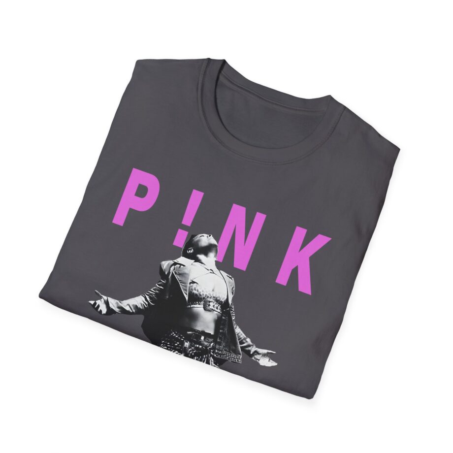 Pink Trustfall Praise Unisex Softstyle T-shirt