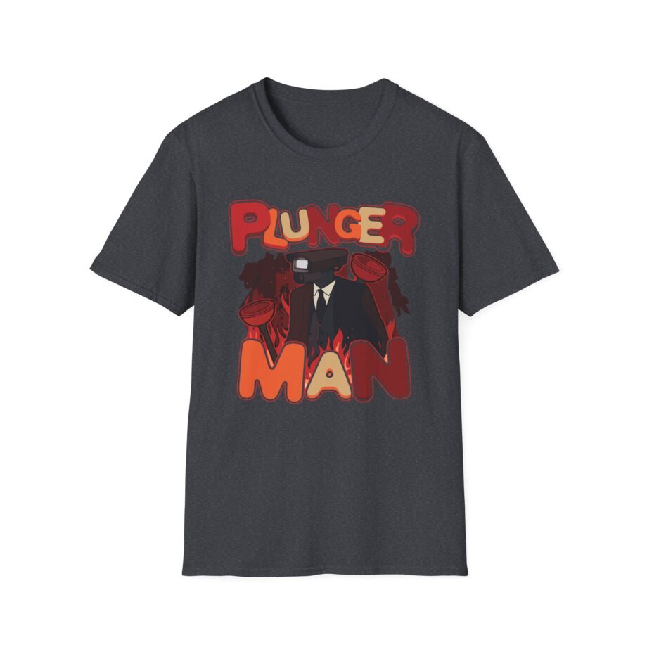 Dafuqboom Plungerman  Wildfire Unisex Softstyle T-Shirt
