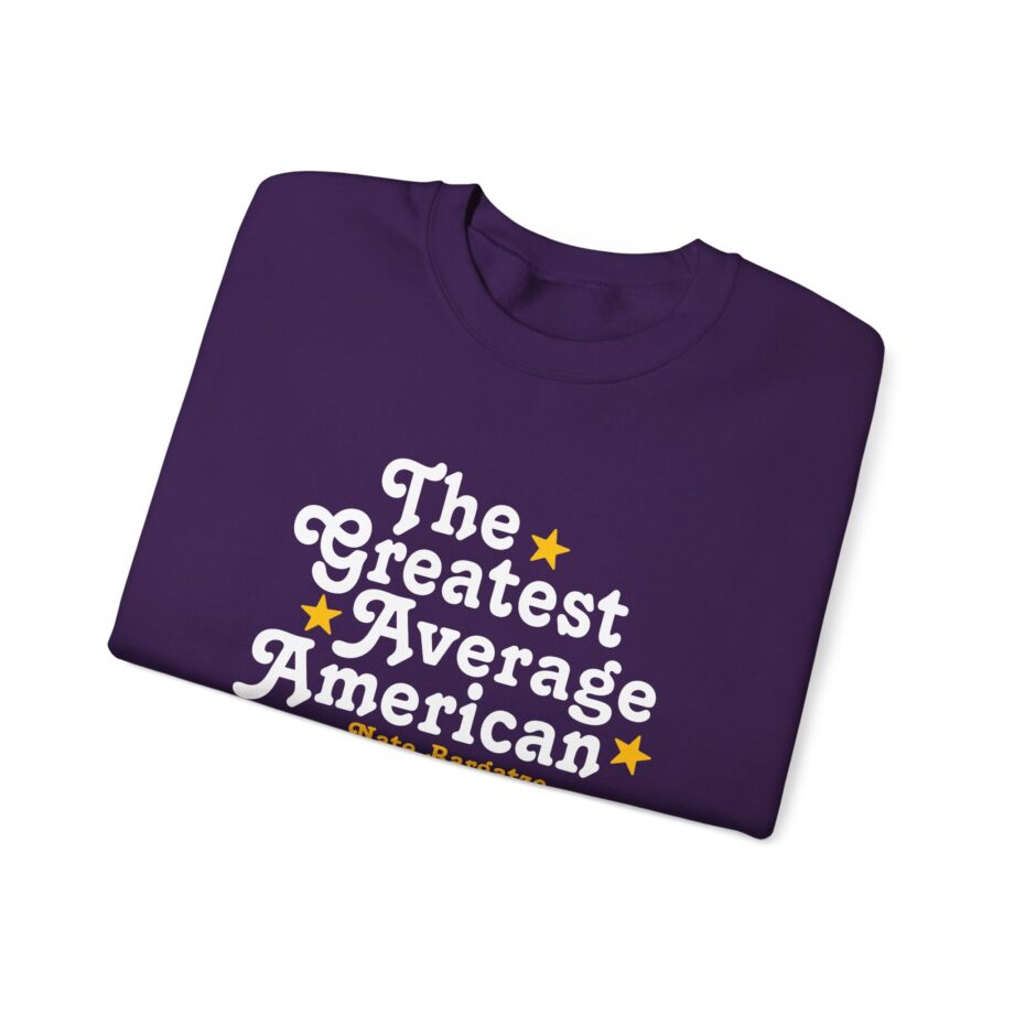 The Greatest Average American Nate Bargatze Unisex Heavy Blend™ Crewneck Sweatshirt
