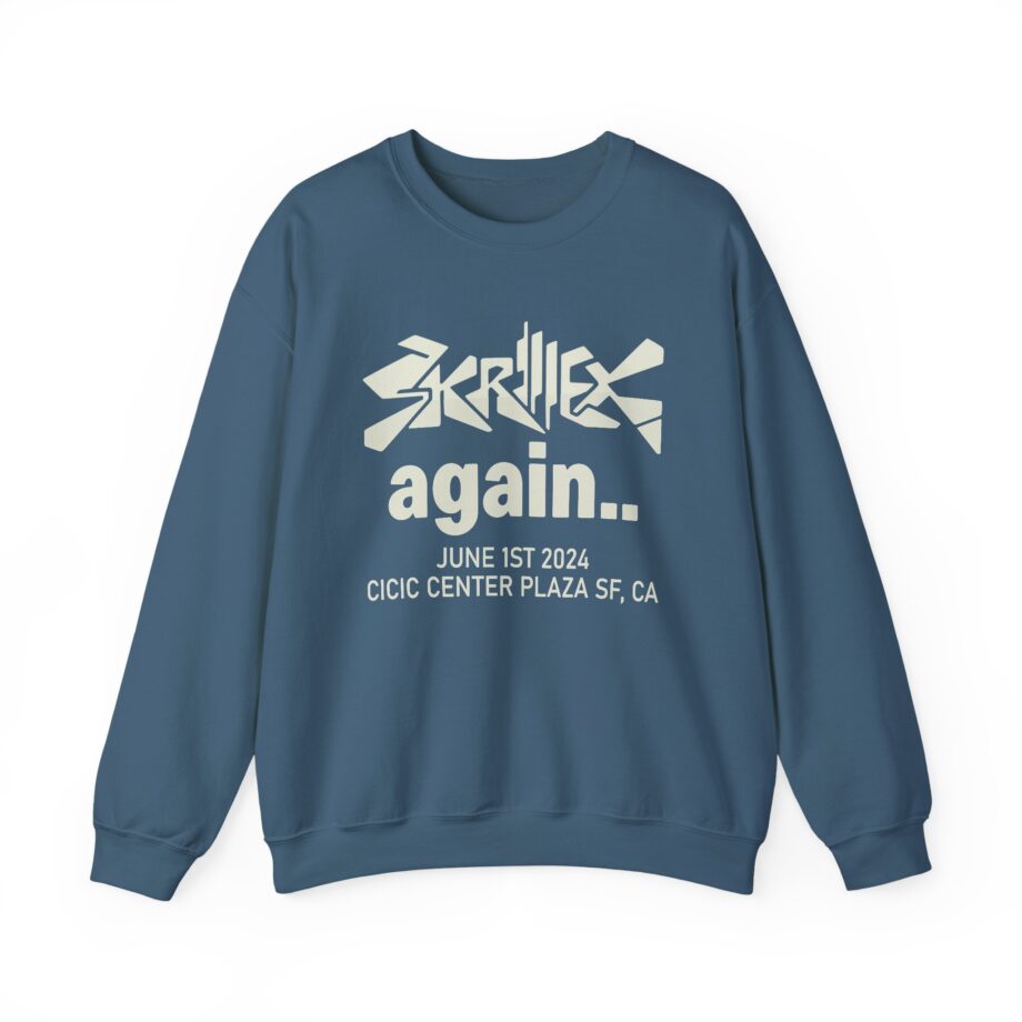 Skrillex Fred Again Civic Center Unisex Heavy Blend™ Crewneck Sweatshirt