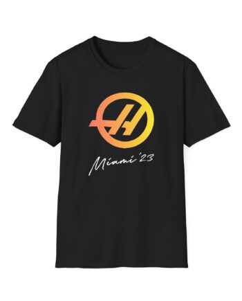 Haas F1 Miami Gp Unisex Softstyle T-shirt